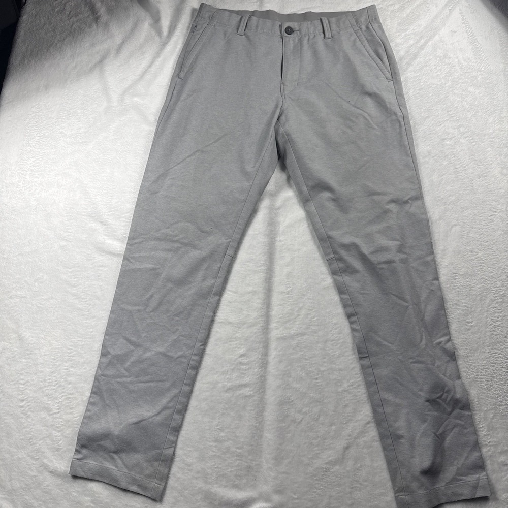 Tommy Bahama Boracay Island Chino Pant Men 32x32 Stone Gray Nylon Spandex
